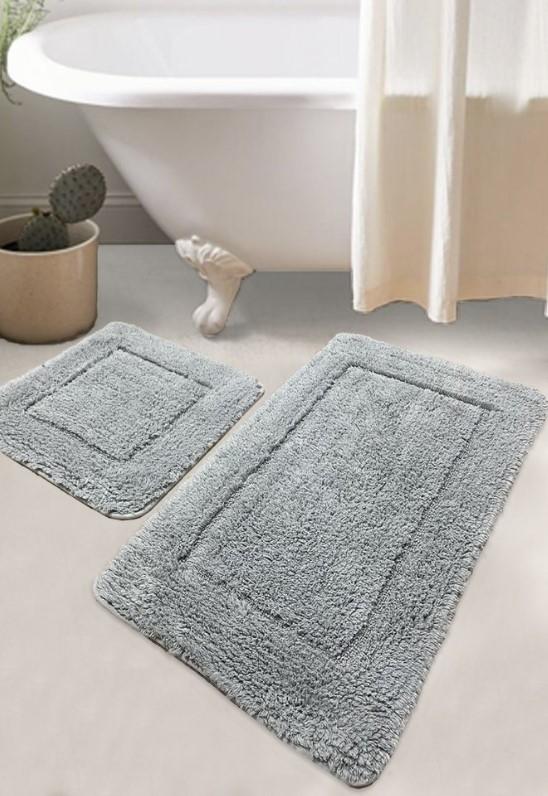 L'essentiel Maison Kupatilski otirač Wolle 04, 2 komada, Sivi