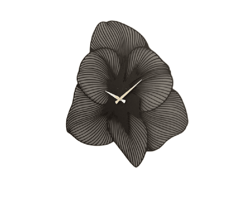 Wallity Zidni sat Azalea APS039 49, 49 x 49 cm, Crni