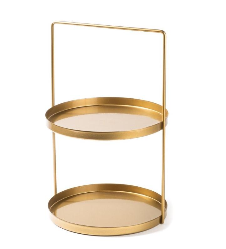 Aberto Design Stona dekoracija Tilos B, Zlatne boje