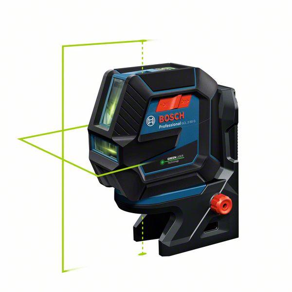 Bosch Kombinovani laser GCL 2-50 G + Rotacioni držač RM 10 + Kopča za plafon DK 10 Profi kofer 0601066M02