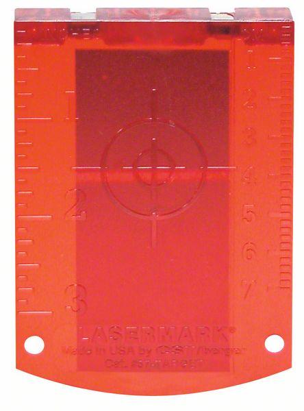 Bosch Ciljna ploča za laserski zrak (crvena) 1608M0005C
