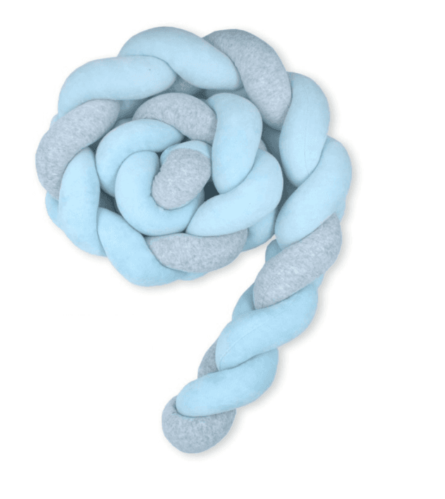 FIM BABY Pletenica plavo-siva