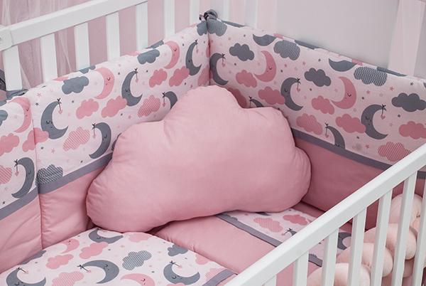 Selected image for FIM BABY Posteljina za bebe Night roze