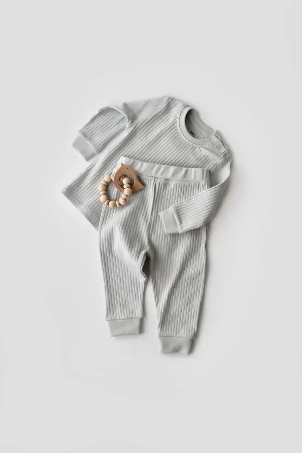 Selected image for NAIMALAND Dvodelna pidžama od organskog pamuka siva