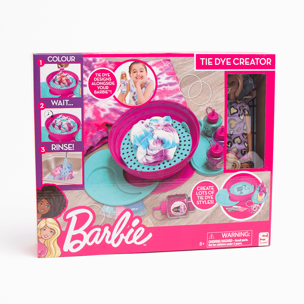 Selected image for BARBIE Barbie lutka i tie dye mašina