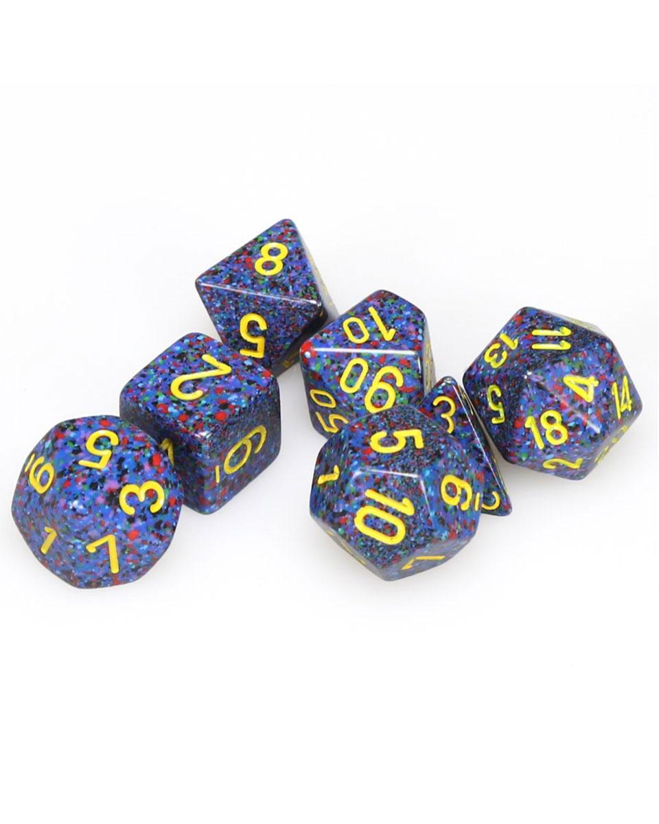 Selected image for CHESSEX Kockice  Polyhedral Speckled Twilight 7/1