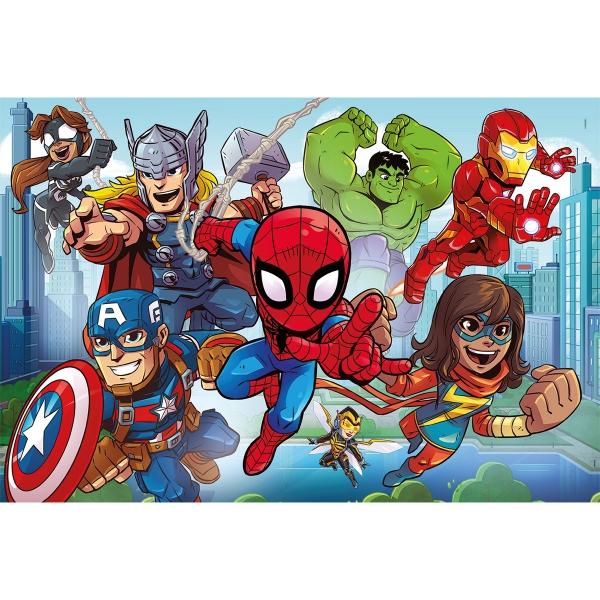 Selected image for CLEMENTONI Puzzle 24 dela Maxi Pff - Marvel Superhero 2020
