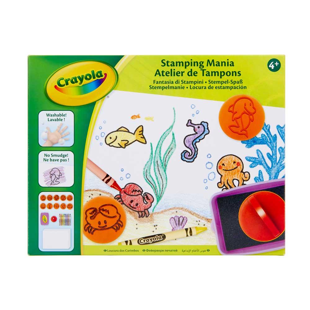 Selected image for CRAYOLA Set za crtanje Crayola Stamping Mania