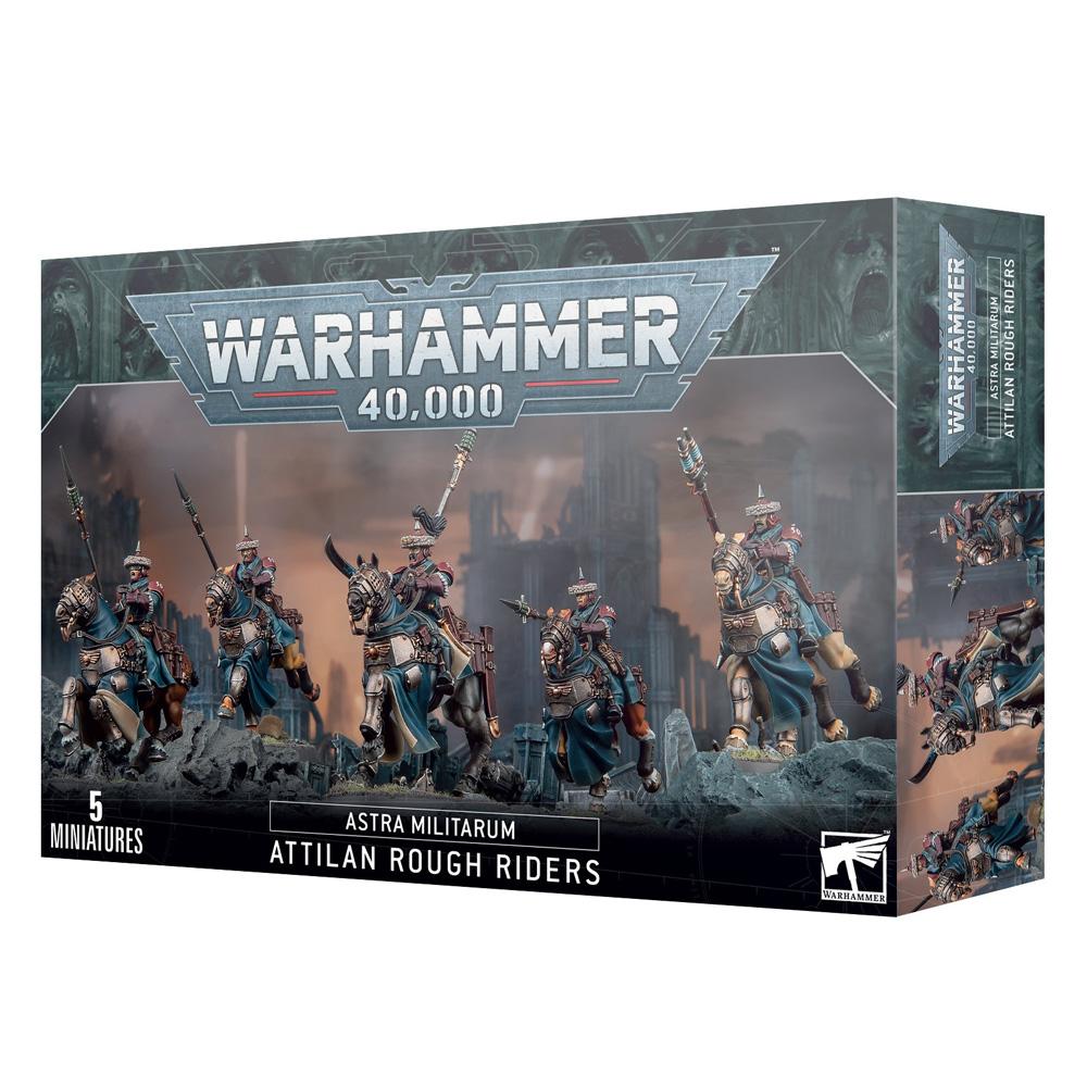 Selected image for GAMES WORKSHOP Kreativni set Warhammer 40000 Astra Militarum: Attilan Rough Riders