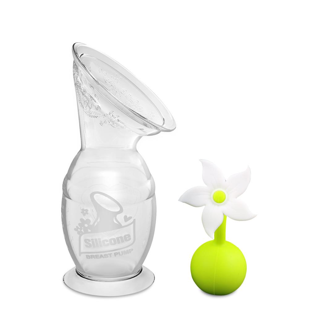 Selected image for HAAKAA Set Gen2 pumpica za za mleko sa stoperom Flower 150ml beli