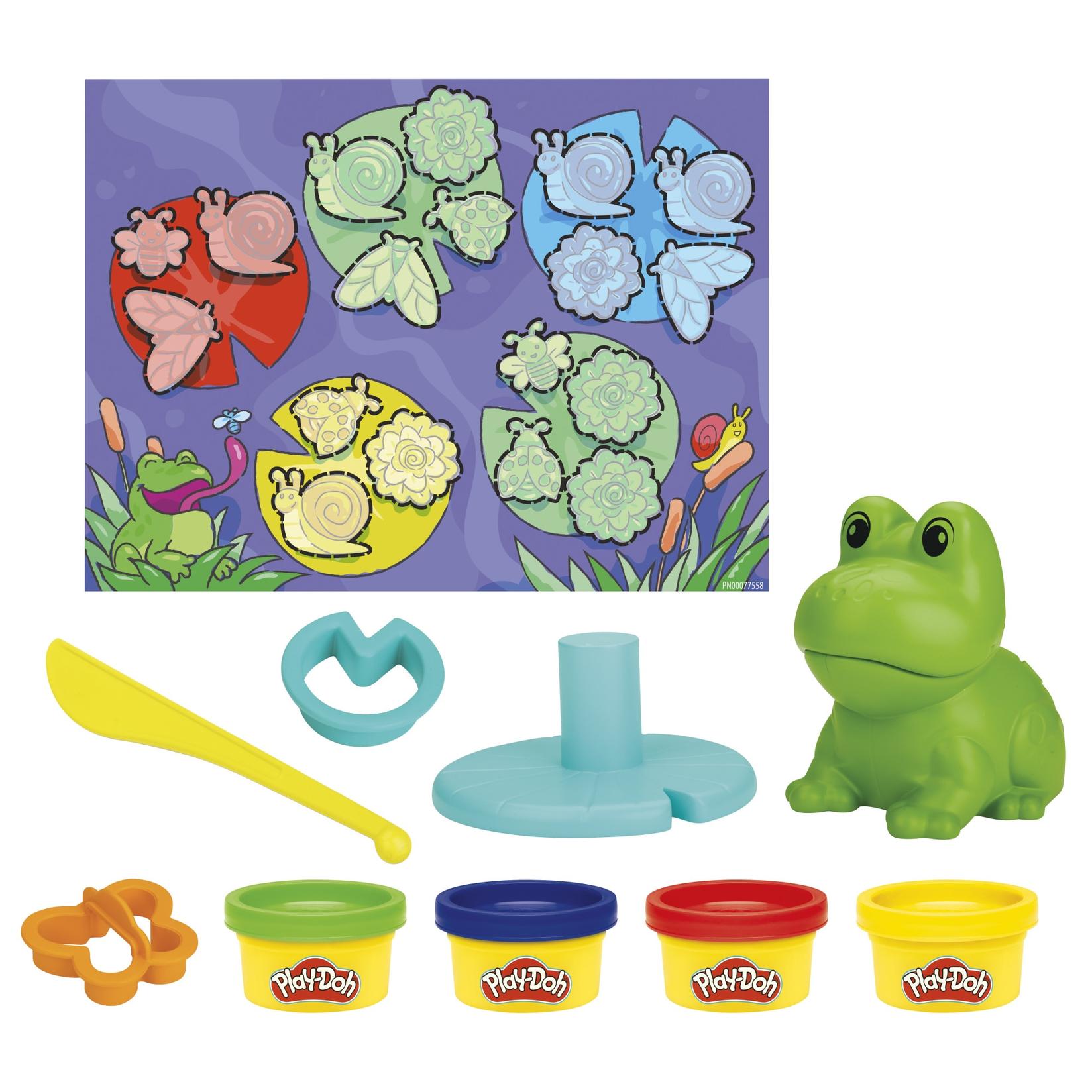 Selected image for HASBRO Play-Doh Set plastelina i modli Frog N Colours