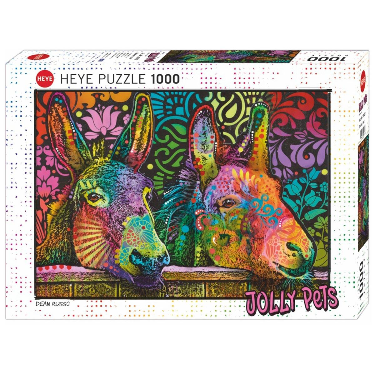 HEYE Puzzle Dean Russo Donkey Love 1000 delova 29937