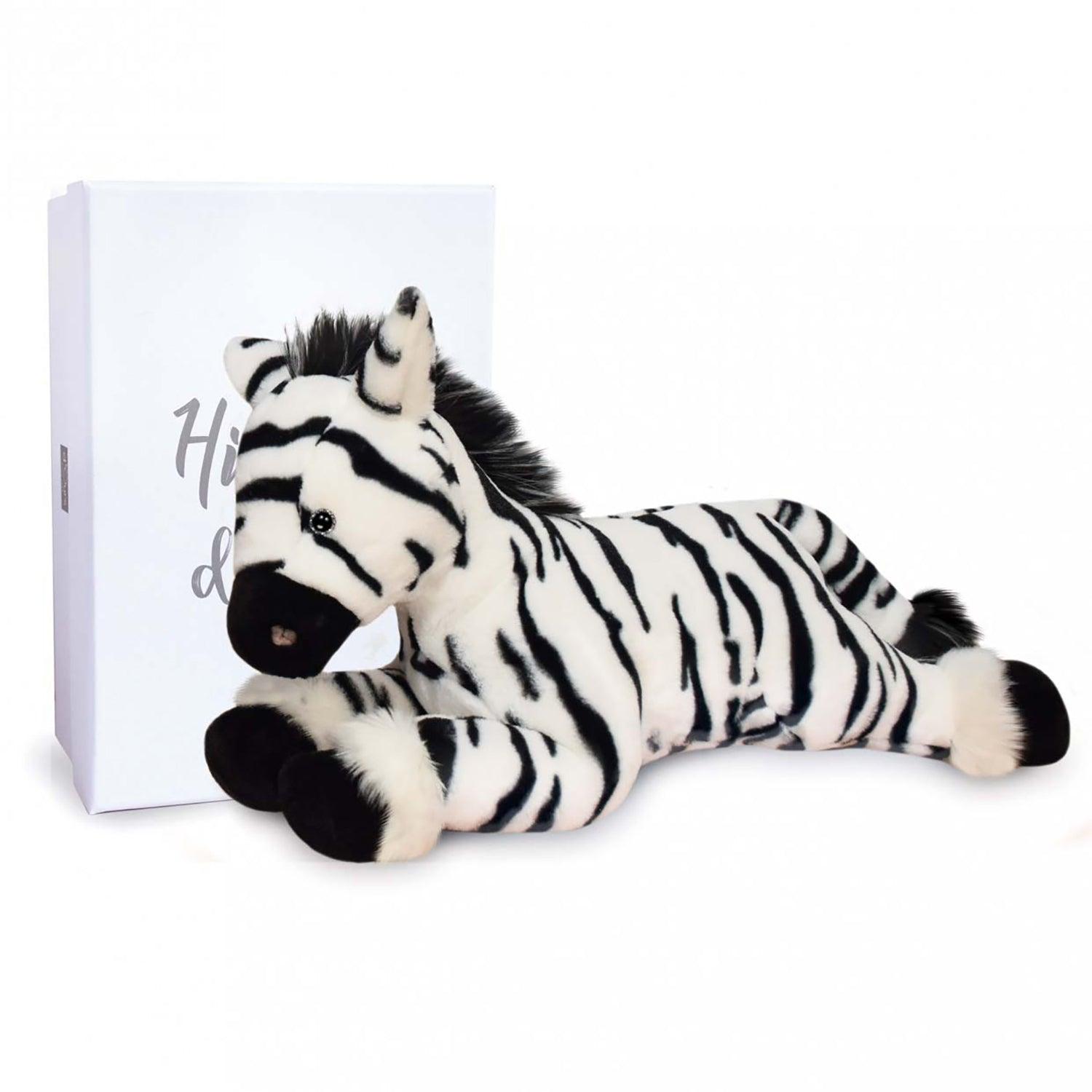 HISTOIRE D'OURS Plišana igračka Zebra 35cm crno-bela