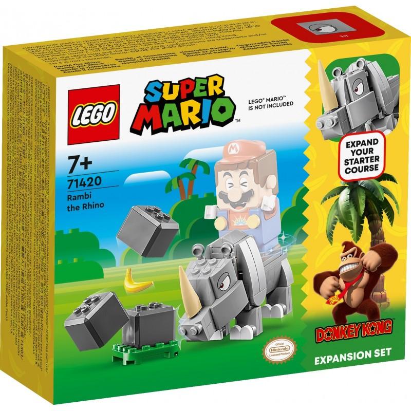 LEGO SUPER MARIO Kocke RAMBI THE RHINO EXPANSION