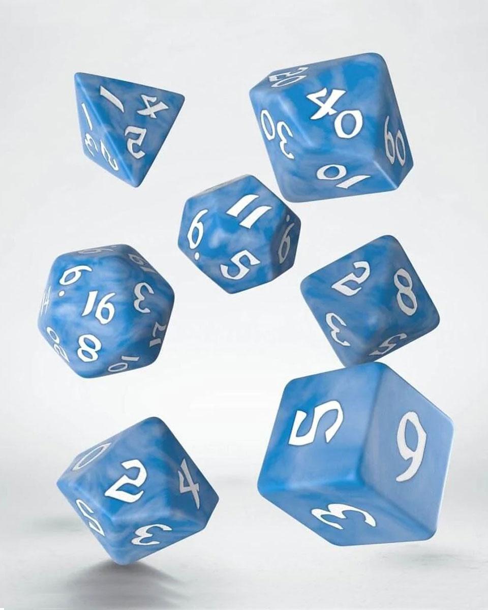 Selected image for Q WORKSHOP Kockice Classic Runic Glacier & White Dice 7/1