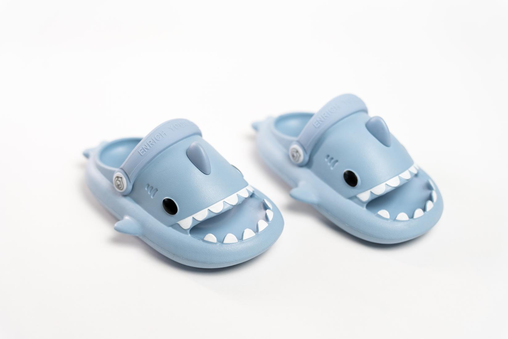 Baby Shark Dečije papuče, Svetloplave