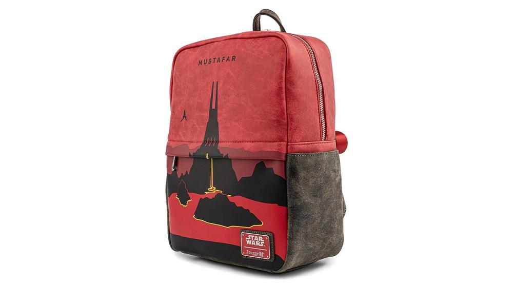 Selected image for LOUNGEFLY Ranac Star Wars Lands Mustafar Mini Backpack crveni