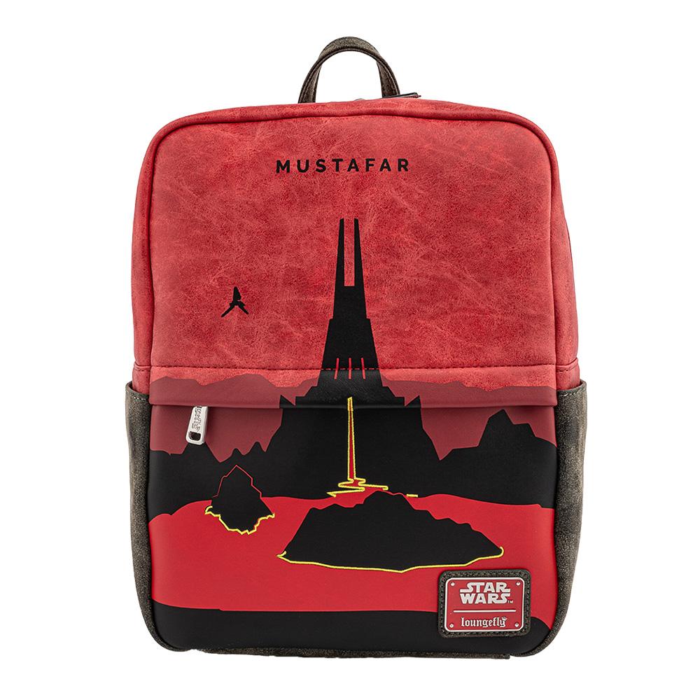 Selected image for LOUNGEFLY Ranac Star Wars Lands Mustafar Mini Backpack crveni