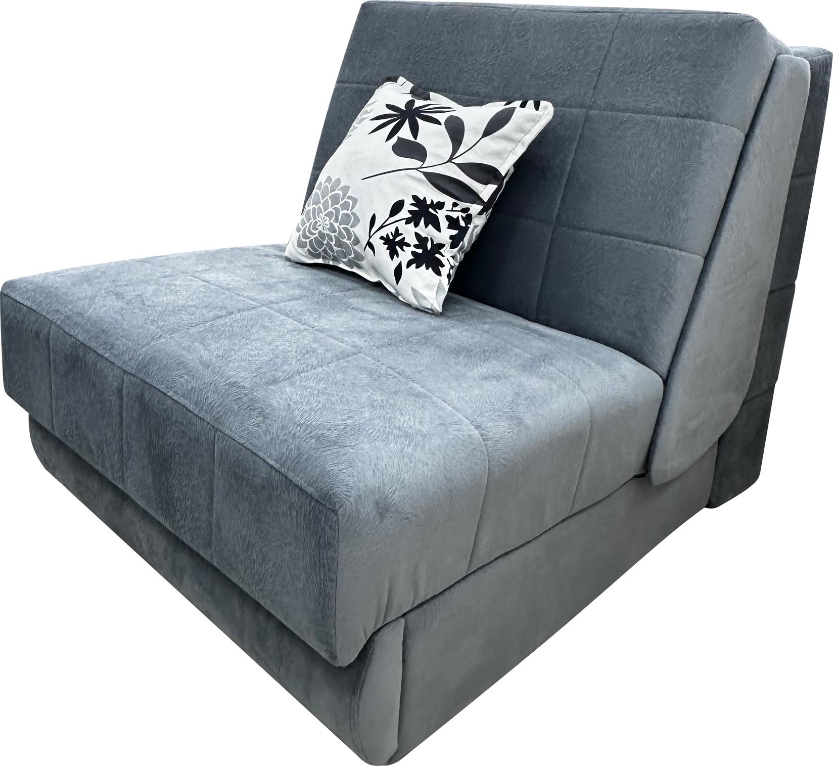 Bata Đ Fotelja bez stranica Teodora, Siva