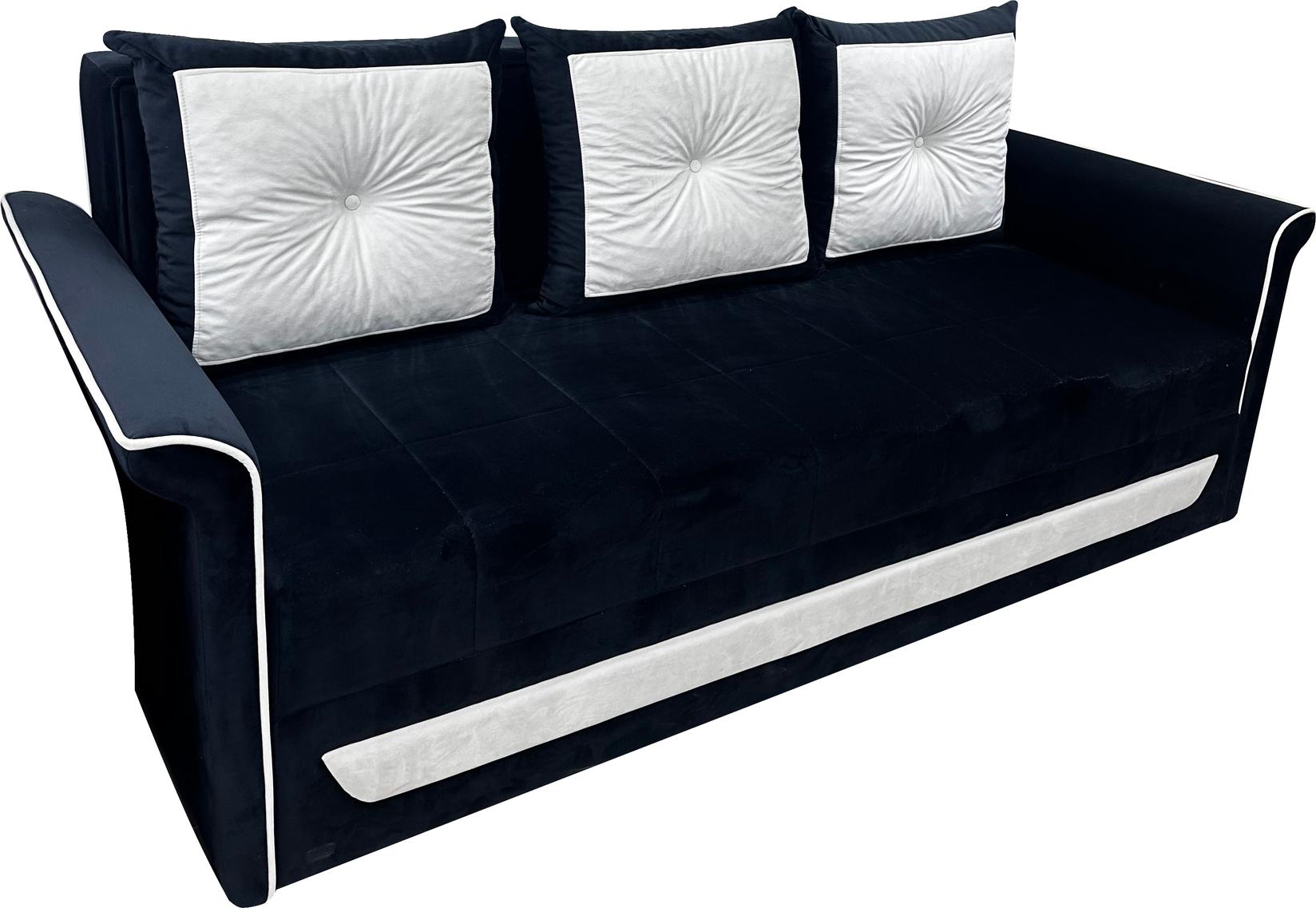 Bata Đ Ležaj Ana Extra, Crno-beli