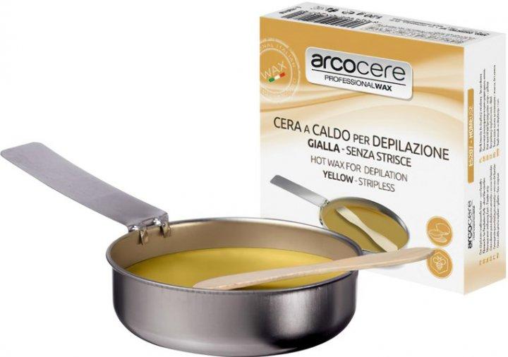 ARCO Set vosak za toplu depilaciju 120g žuti