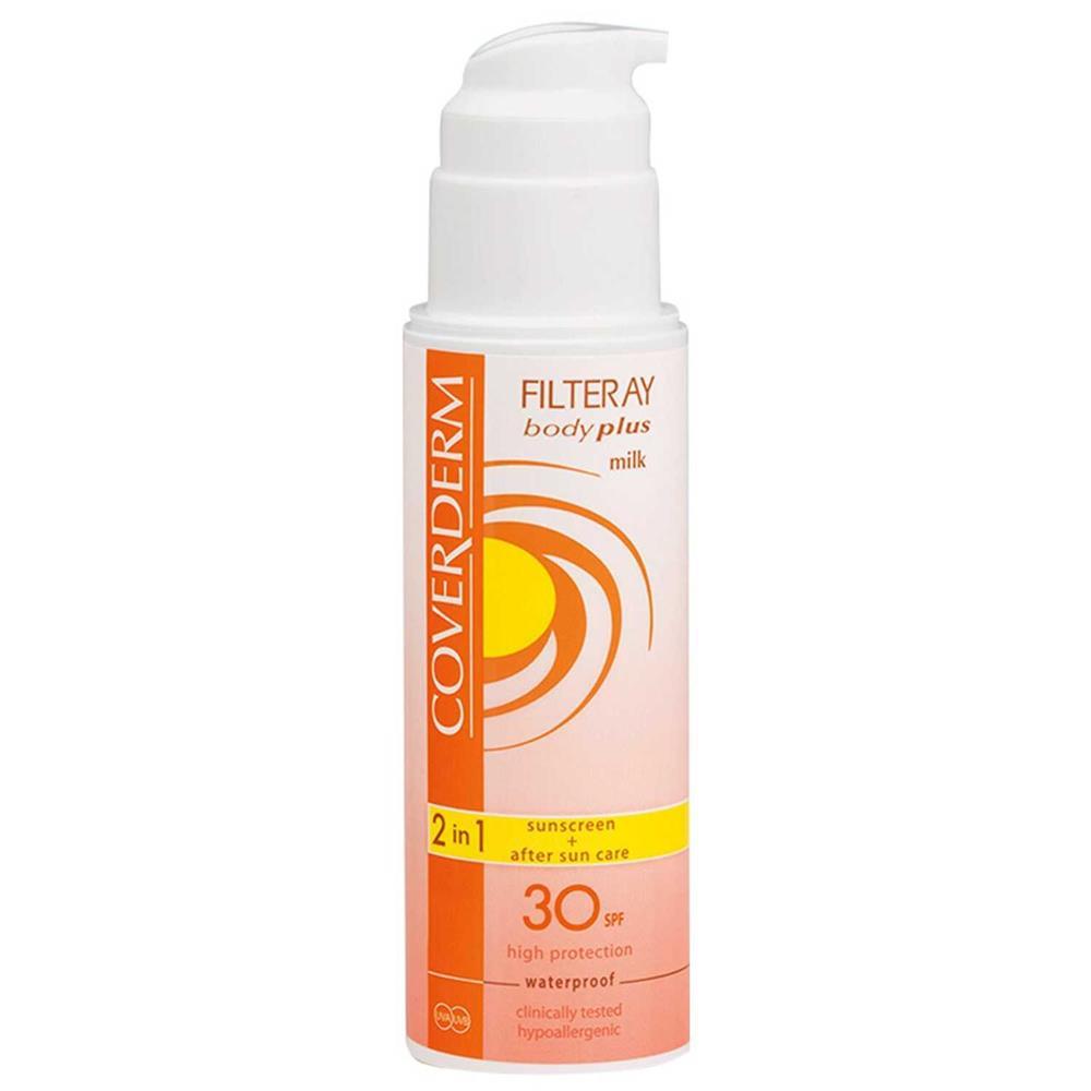 Coverderm Filteray Body Plus Mleko za sunčanje, SPF30