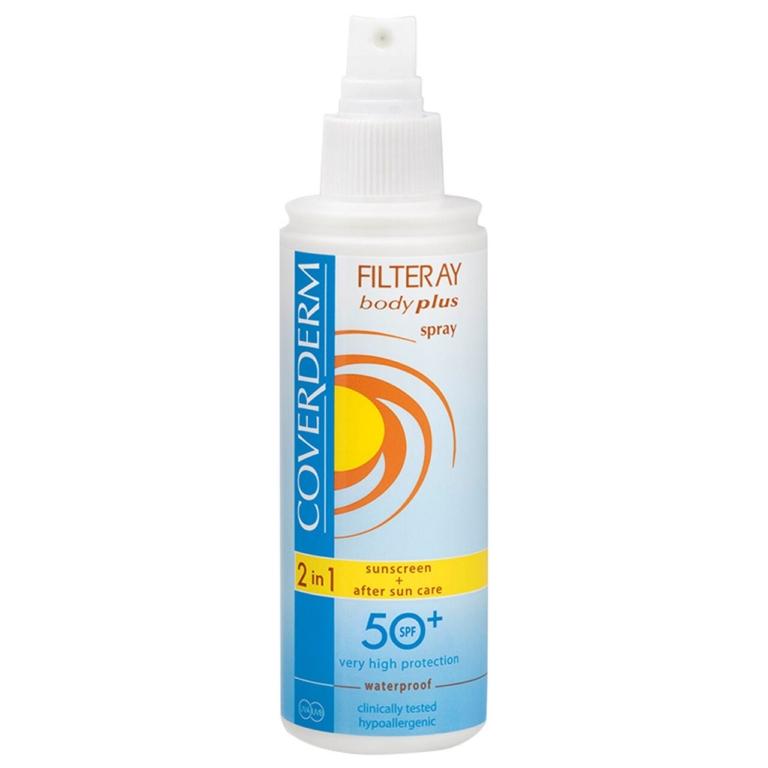 Coverderm Filteray Body Plus Sprej za sunčanje, SPF50+