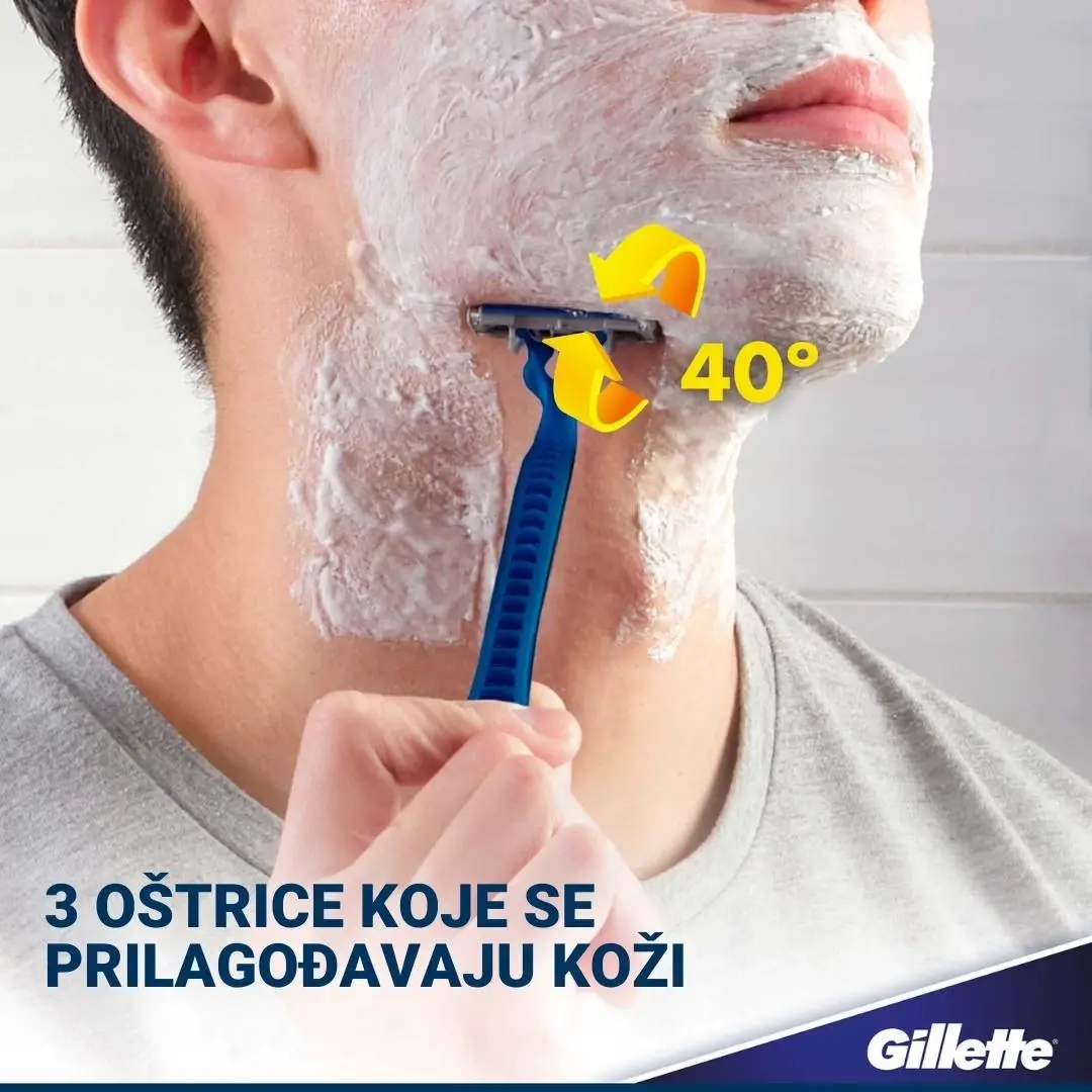 Selected image for GILLETTE BLUE 3 Brijači Comfort Slalom 5/1