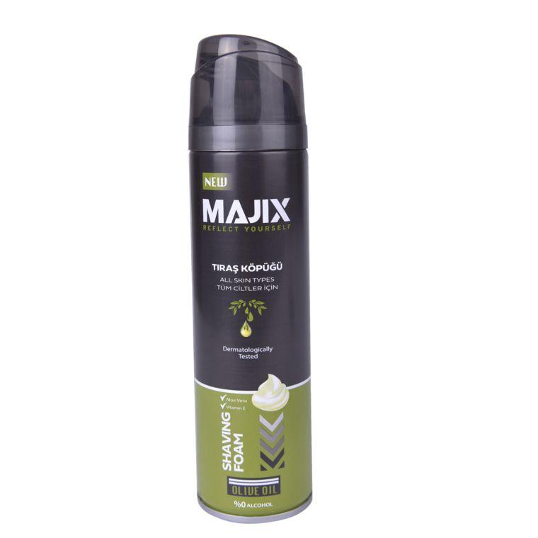 LIDER Pena za brijanje MAJIX Olive Oil 200ml