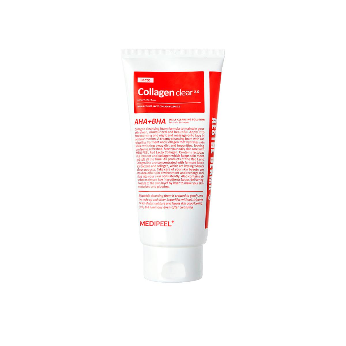 Selected image for Medi-Peel Red Lacto Collagen Clear 2.0 Pena za umivanje, 120ml