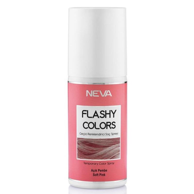 NEVA Flashy colors Sprej za kosu, Roze, 75 ml