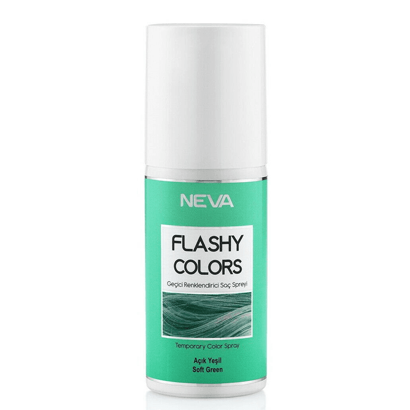 NEVA Flashy colors Sprej za kosu, Zelena, 75 ml