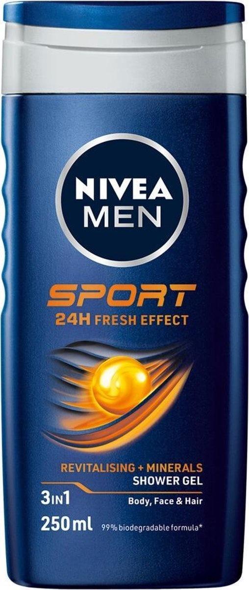 Selected image for NIVEA Gel za tuširanje Men Sport 250ml