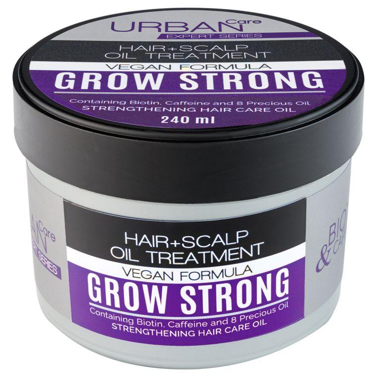 SELEN KOZMETIK Urban Care Uljani tretman za negu kose i kože glave, Biotin i kofein Groe Strong, 240ml