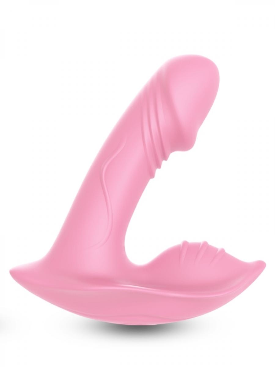 Selected image for Whistle Masažer za klitoris, 2 motora, 9 funkcija vibracije, 9.6 cm