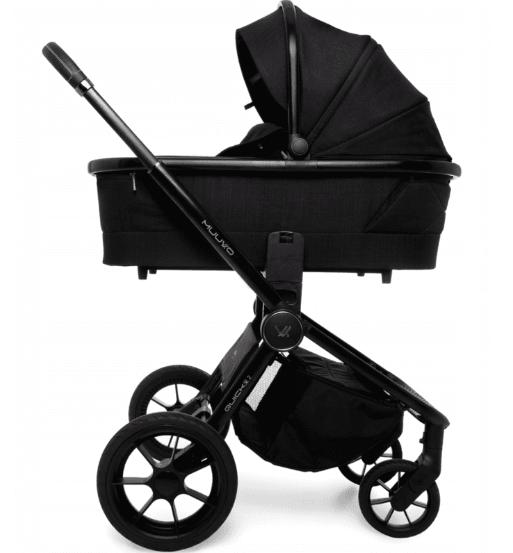 Muuvo Kolica za bebe Quick SE 2u1, 0-22 kg, Crna