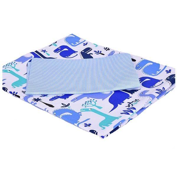 Posteljina 140x100cm BLUE DINO