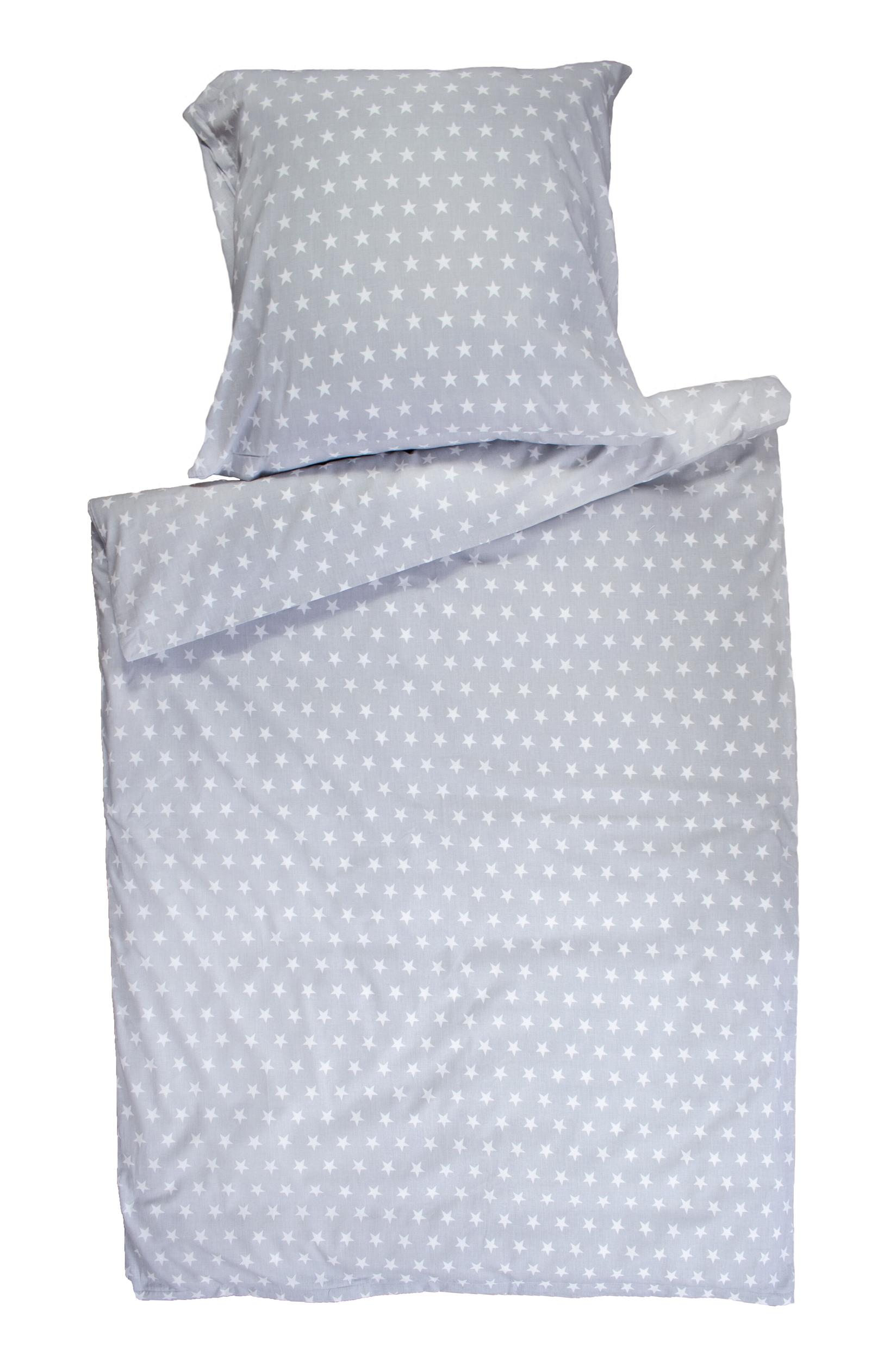 Posteljina 140x100cm  GREY STARS