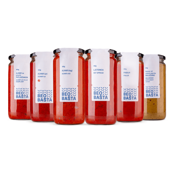 Beobašta Paket ajvara, 6 proizvoda