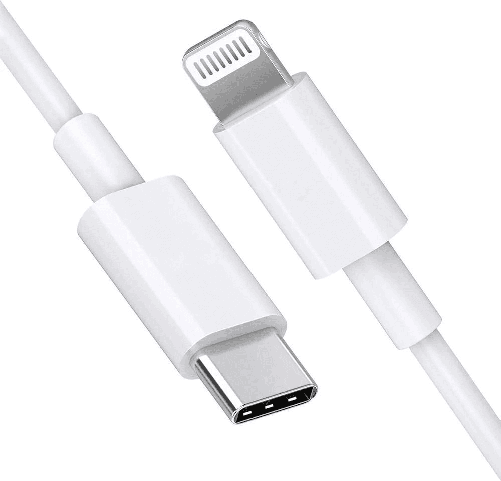 Coteci USB Data kabl CS2165, 3A PD na iPhone Lightning, 1m, Beli