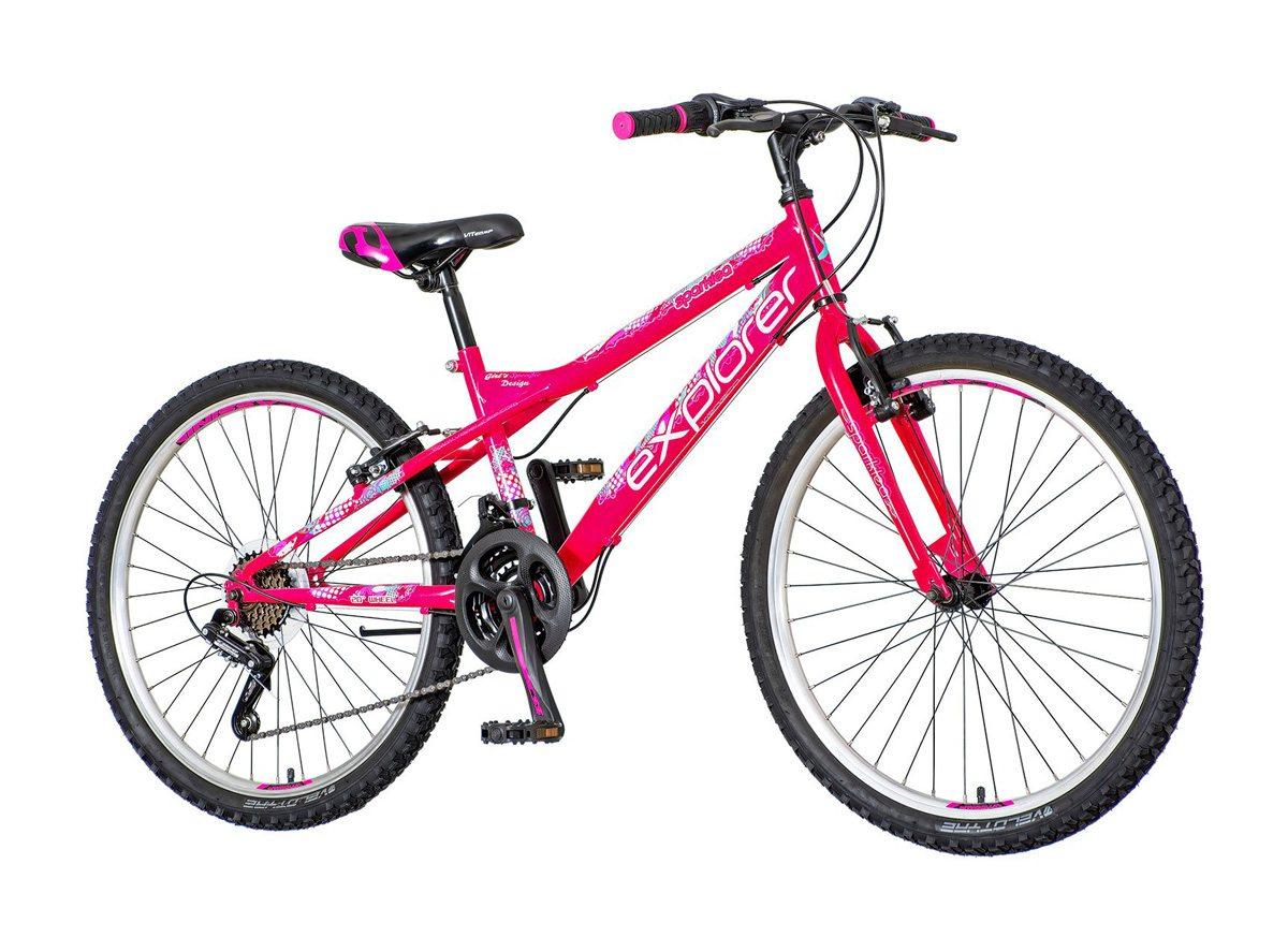 EXPLORER Bicikl za devojčice SPA243 24"/13" ciklama