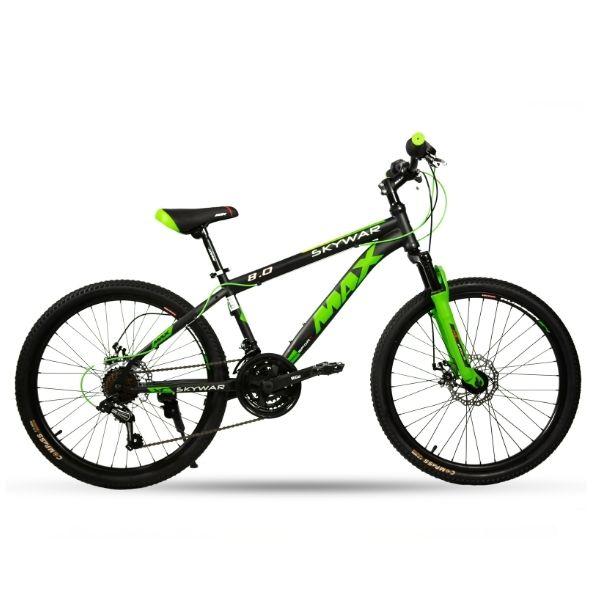 MAXBIKE Muški bicikl SKYWAR 24" 8.0 crno-zeleni