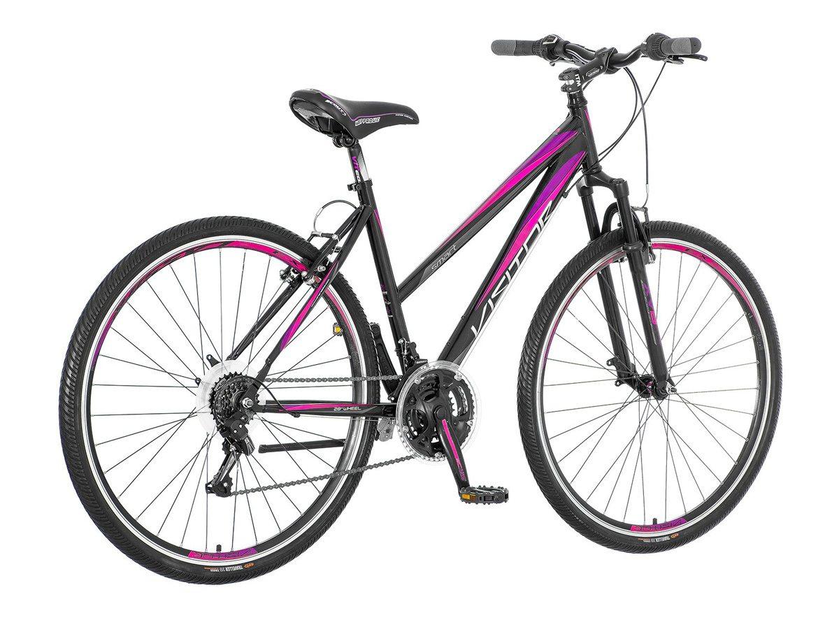 Selected image for VISITOR Ženski bicikl TOUR282AMSP 28"/19" SMART crno-roze