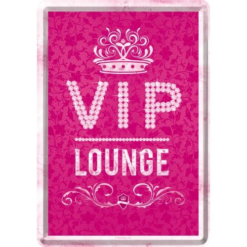 Selected image for NOSTALGIC ART Metalna razglednica VIP Pink Lounge