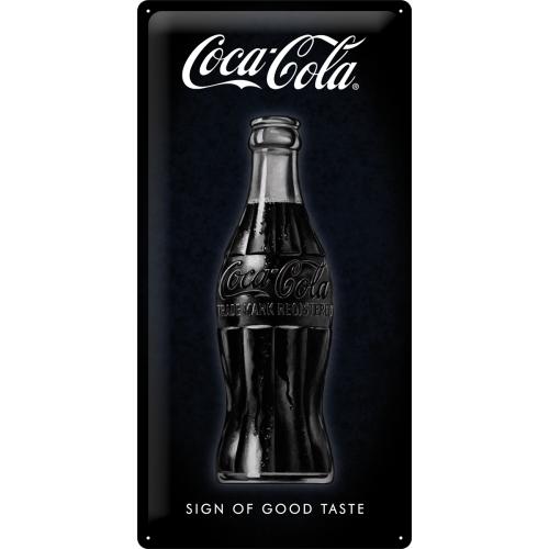 Selected image for NOSTALGIC ART Znak Coca Cola Sign Of Good Taste 25x50cm