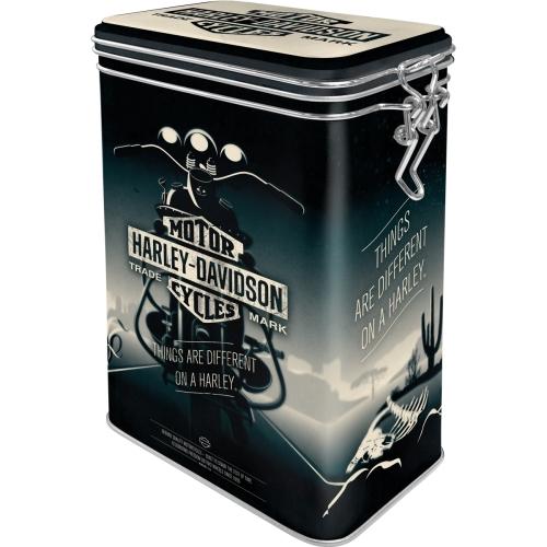 NOSTALGIC ART Kutija sa poklopcem Harley-Davidson Things Are Different