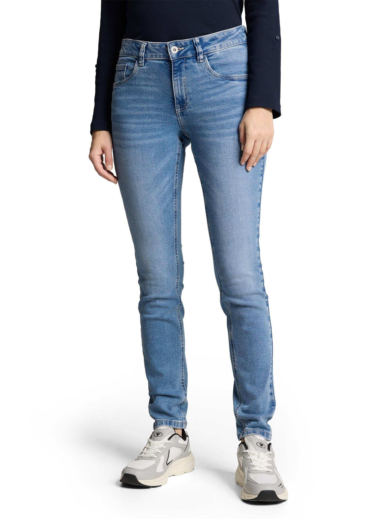 Tom Tailor Ženske farmerke Lucie 1047848, Skinny, Svetloplava