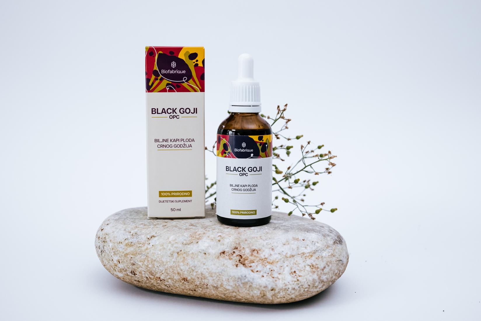 Black Goji OPC Biljne kapi, Tinktura, Plod crnog godžija, 50ml, 6 komada