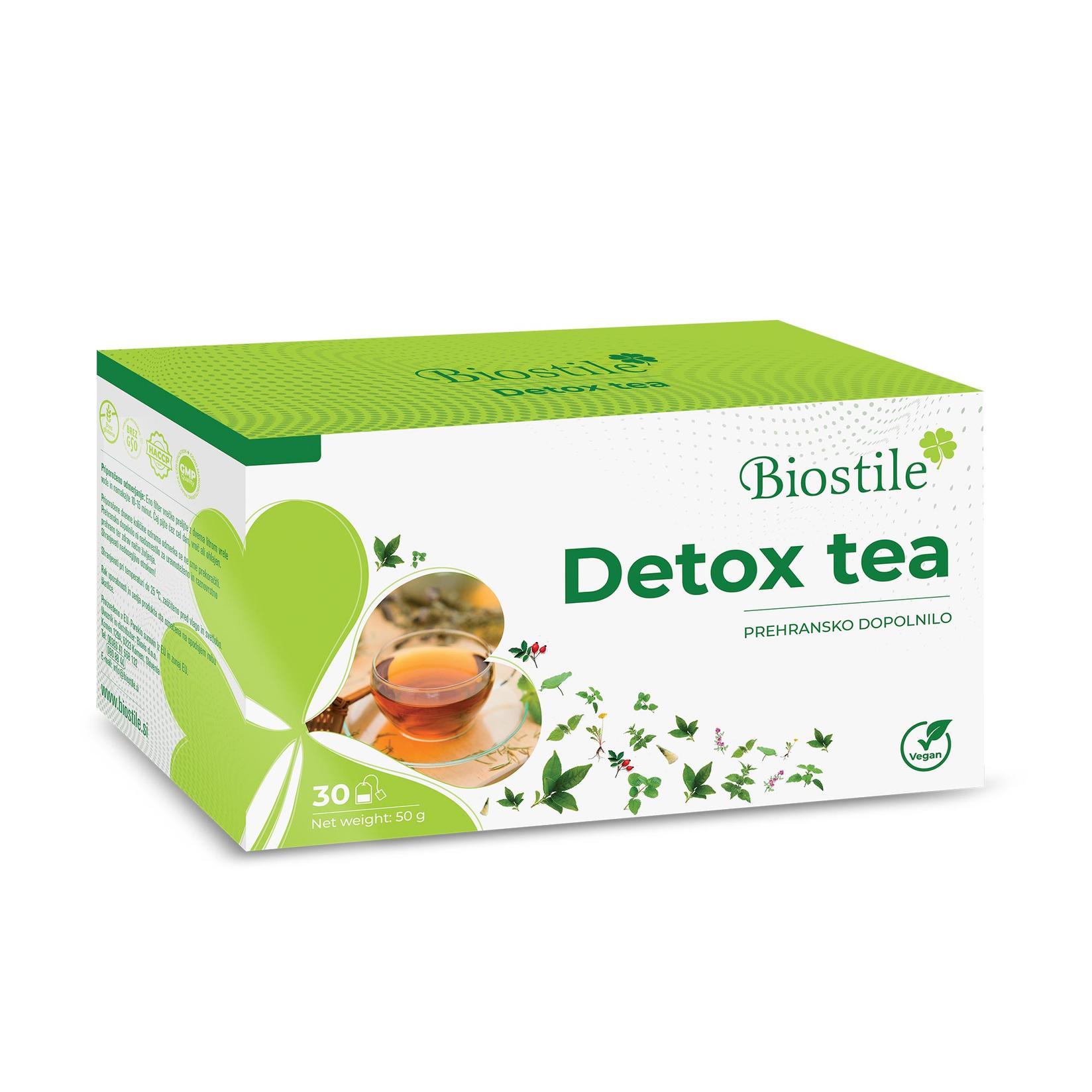 BIOSTILE Detox čaj 30 kesica