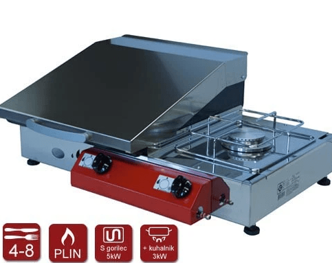 GORENC Plinski roštilj Gurman 65K Trend, Fe ploča, 65x40cm